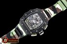 Richard Mille RM011-03 Flyback Chrono FC/RU (Camo) KVF A7750 Mod