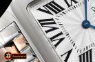 Cartier Santos Demoiselle Mens RG/SS White Swiss Quartz