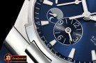 Vach. Constantine Overseas Dual Time Power Reserve SS/RU Blue TWA A1222