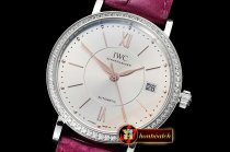 IWC Portofino Automatic 37mm Diams SS/LE Wht MKF MY9015