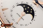JAEGER LE COULTRE Master Ultra Thin Moonphase RG/LE White GF 1:1 MY9015