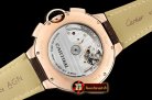 Cartier Balon Bleu Chronograph 47mm RG/LE White ZF Asia 7750