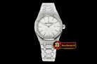 AP0530C - AP Royal Oak 33mm Frosted SS/SS White JHF V2 Swiss Qtz