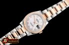 Rolex Datejust DJ 36mm Oyst Flt RG/SS White MOP Roman BP A3135 M