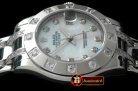 ROLMP014B - 12-Diam Bez SS MOP Wht/Diam Asian 2813