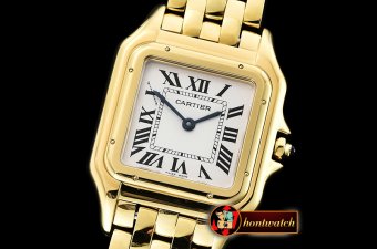Cartier Panthere Secrete De Ladies YG/YG Wht BVF Swiss Qtz