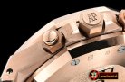 Audemars Piguet Royal Oak Chronograph 26331ST RG/LE Wht/Wht OMF A7750