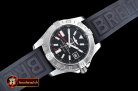 Breitling Avenger II GMT A3239011 SS/RU Black GF A2836