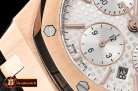 Audemars Piguet Royal Oak Chronograph 26320ST RG/LE White JHF A7