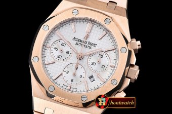 Replica Audemars Piguet Royal Oak Chronograph 26320ST RG/RG Whit