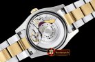 Rolex Datejust DJ 36mm Oyst Flt YG/SS Dark Grey Roman BP A3135 M