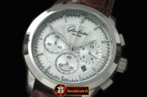 GLA0031A - Senator Chrono SS/LE White OS20 Quartz