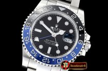 Rolex GMT II 116710BLNR 904L SS/SS Blk GMF Asia 2836