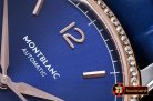 Mont Blanc Heritage Chronometrie Diams SS/RG/LE Blue MY9015 Mod
