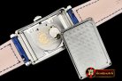 Franck Muller Long Island Ld 952QZ DIAM/SS/LE (Blue) Wht GF Swiss Qtz
