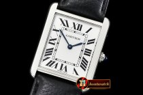 Cartier Tank Solo 28mm SS/LE White ZF Swiss Quartz