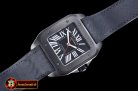 Cartier Santos 100 Mens DLC/NY Black Roman Asia 2824