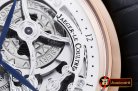 JL091B - Master Skeleton Tourbillon RG/LE White Flying Tourbillo