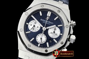 Audemars Piguet Royal Oak Chronograph 26320ST SS/LE Blue/Wht JHF A7750