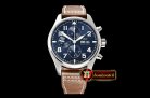 IWC Pilot Chrono "Le Petit" 377721 SS/LE Blue ZF A7750