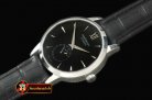 MB057D - Star Calendar Moonphase SS/LE Black M-9105