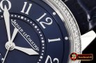 JAEGER LE COULTRE Master Ultra Thin Moon Ladies SS/LE Blue ZF MY9015 Mod