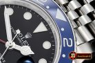 Rolex GMT Master II 126710 Pepsi 904L SS/SS Blk GMF A2836