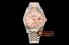 Rolex DateJust 36mm Jub Dome RG/SS Rose/Stk BP A2813