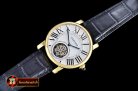 Cartier Ronde De Cartier 42mm YG/LE White Tourbillon HW