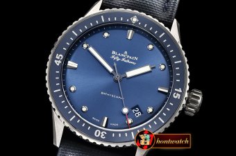 Blancpain Fifty Fathoms Bathyscaphe TI/NY Blue ZF Asia 23J