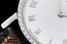 Chopard Classique Femme Ladies Diams SS/LE Wht/Rmn MGF Swiss Qtz