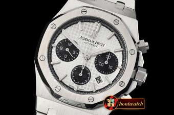 Audemars Piguet Royal Oak Chronograph 26320ST SS/SS Wht/Blk JHF