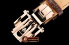 Parmigiani Fleurier Reserve De Marche Hebdomadaire RG/LE Brown Tourb