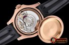 Rolex YachtMaster 116655 40mm RG/RU Black BP V2 SP A3135 Mod