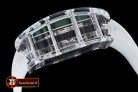 RM082E - RM011 Felipe Messa Big Date Sapphire Limited Green A-77