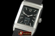 JL079G - Reverso Classique SS/LE Black Num/Stk Jap Qtz