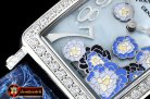 Franck Muller Long Island Peony DIAM/SS/LE (Blue) Blue MOP Swiss Qtz