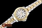 Rolex YachtMaster 116623 40mm YG/SS White BP Ult A3135 Mod