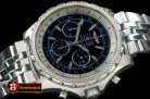 Replica Breitling Bentley 6.75 Big Date SS/SS Black A-7750