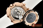 Audemars Piguet ROO Le Byblos Saint-Tropez RG/RU White JF A3126 Mod