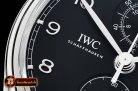 IWC Portugieser Chronograph Classic SS/LE Black YLF A7750