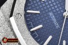 Audemars Piguet Royal Oak Jumbo 15400 Frosted SS/SS Blue Asia 21