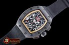 Replica Richard Mille RM011 America LE Ti Orange FC/NY Black/Ora