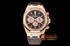 Audemars Piguet Royal Oak Chronograph 26331ST RG/LE Brwn OMF A7750