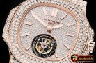 PP0278B - Nautilus Jumbo 5711 Tourbillon Diams RG/LE Tourbillon