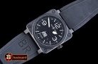 Bell & Ross BR03-92 Esdacron Ed. PVD/RU Black Miyota 9015