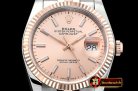 Rolex DateJust 36mm Jub Flt 904L RG/SS Rose/Stk GMF A2836