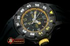 RM074C - PVD Black/RU Black/Yellow Asian 7751 Decorated