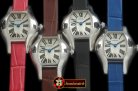 CAR0335B - Tortue De Cartier SS/LE White Swiss Quartz
