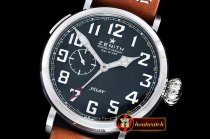 Zenith Pilot Montre Type 20 GMT SS/LE Black Asia 23J